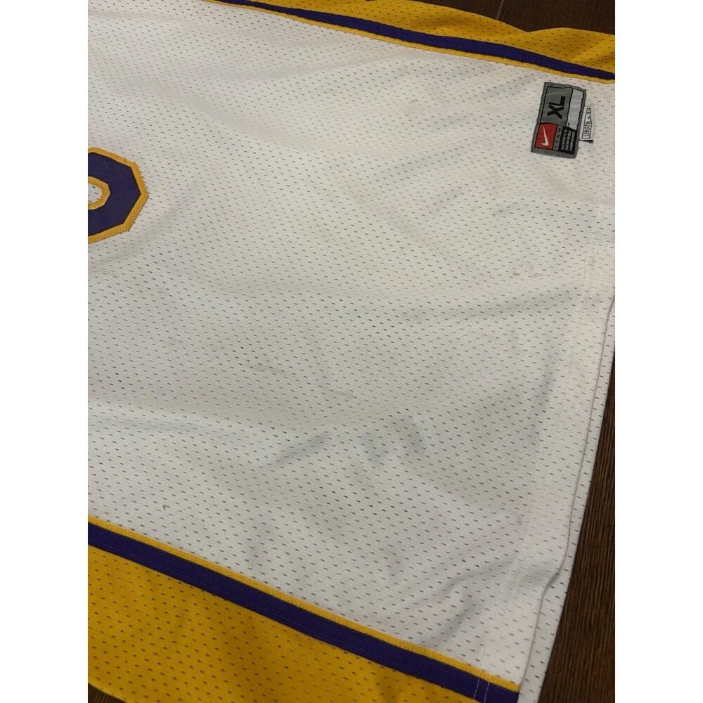 Vintage Nike Los Angeles Lakers Kobe Bryant #8 Swingman NBA Jersey Men’s Size XL